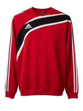 Adidas Red Black Long Sleeved Clima365 Shirt